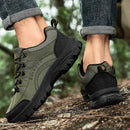 Men's New Solid Color Outdoor Hiking Shoes