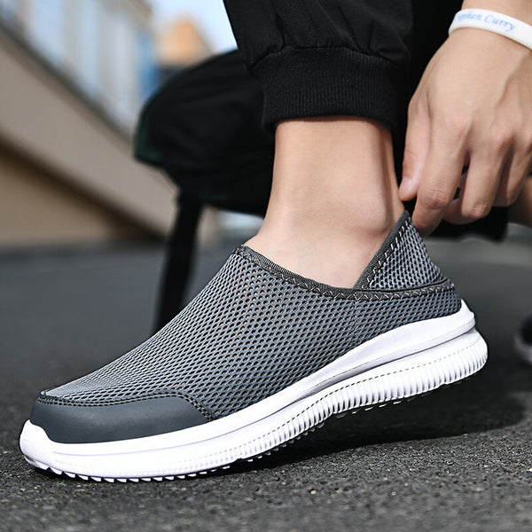Men's Breathable Mesh Slip On Sneakers