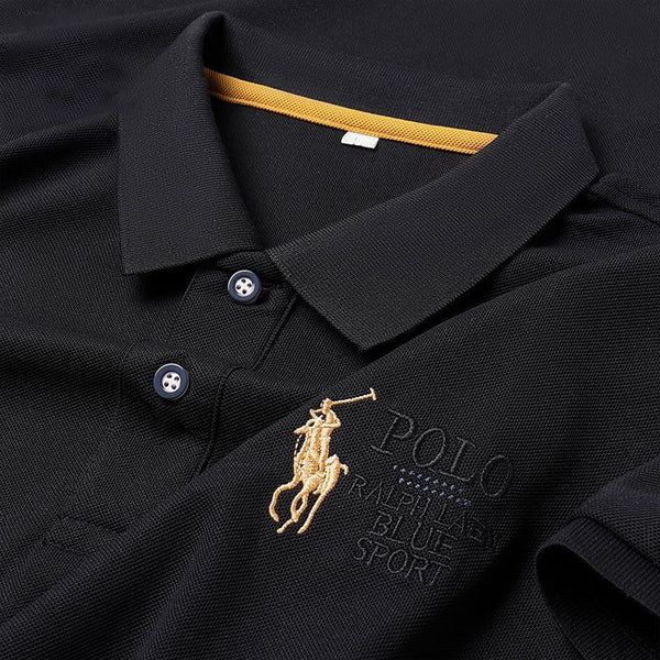 Elite Equestrian Emblem Polo T-Shirt