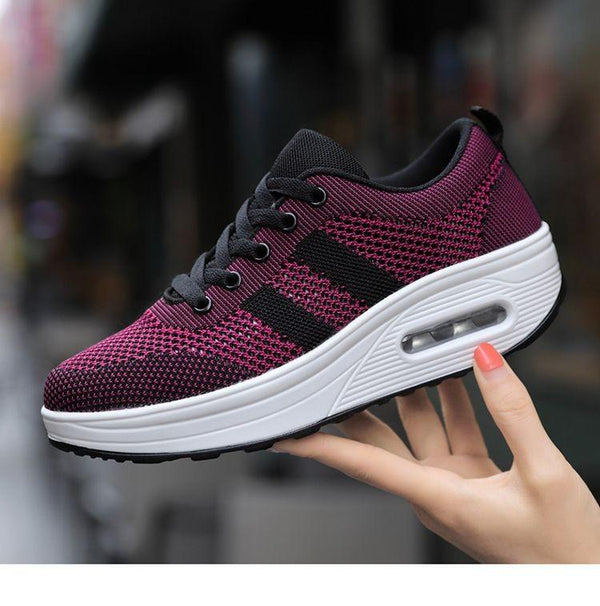 WIDE🔥Last Day 60% OFF - Women light air flying woven mesh orthopedic Sneakers