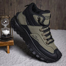 (⏰Limited Time Sale 70% OFF) Men’s Work Hiking Boots – Waterproof, Non-Slip, Puncture and Smash Resistant, Wide Toe, Arch Support – Ideal for Daily Wear and Outdoor Adventures